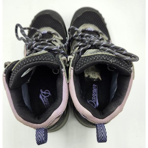 Danner Womens Size 7 Springfield Boot Gray Lavender Black Waterproof Nubuck Mesh - Picture 9 of 15
